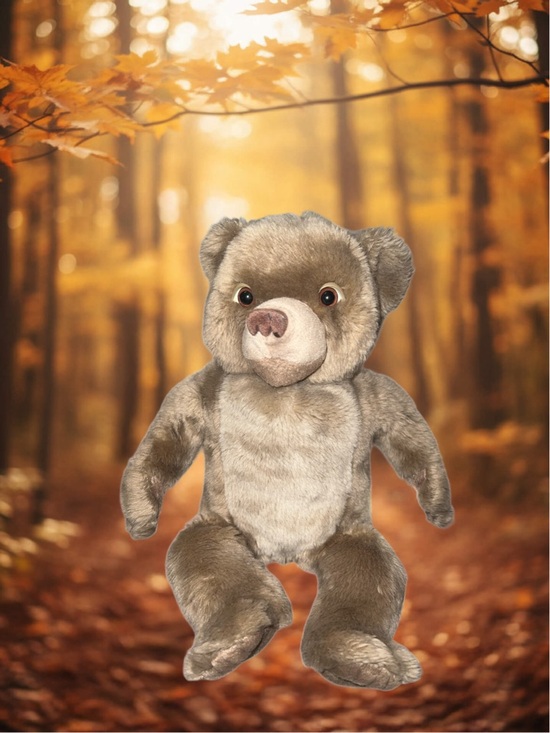 Maurice Sendak’s “Little Bear” Bear Plush Kidpower 12 in. Vintage 1999